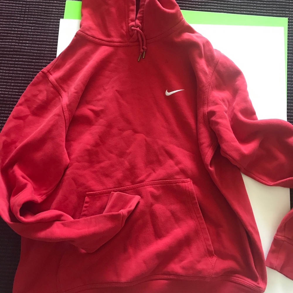 Nike medium red hoodie